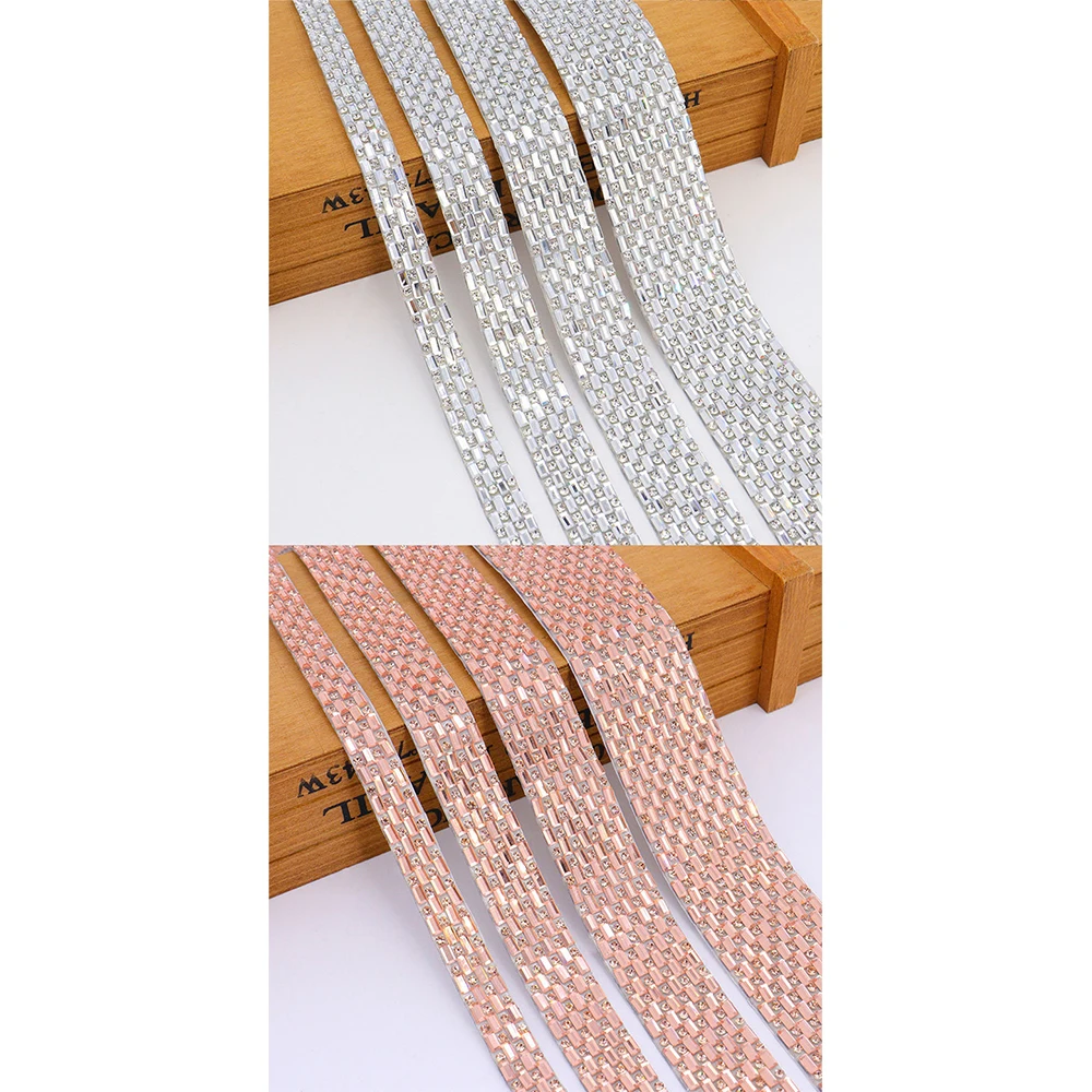 Украшение своими руками, хрустальная лента, самоклеящиеся стразы, блестящие наклейки со стразами для персонализированных аксессуаров