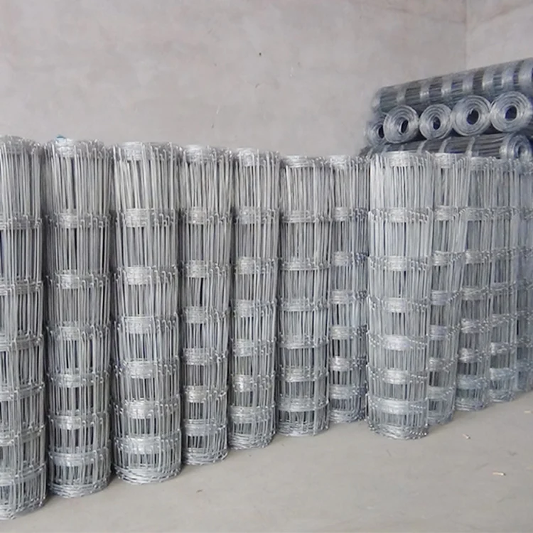

Customized 6 Inch 328ft 4ft High Farm Fence Heavy Zinc Extra-Strong Welded Grid Design
