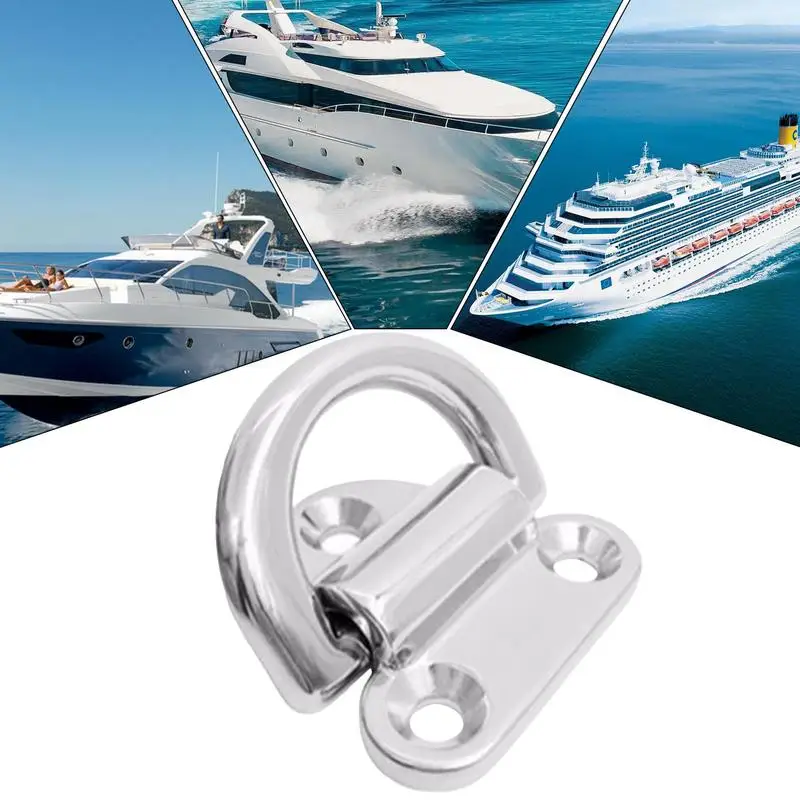 Shackles For Rigging Stainless Folding Chain Shackle Sailing Rigging Hardware For Boat Truck Bed Tailgate Accessories Bow