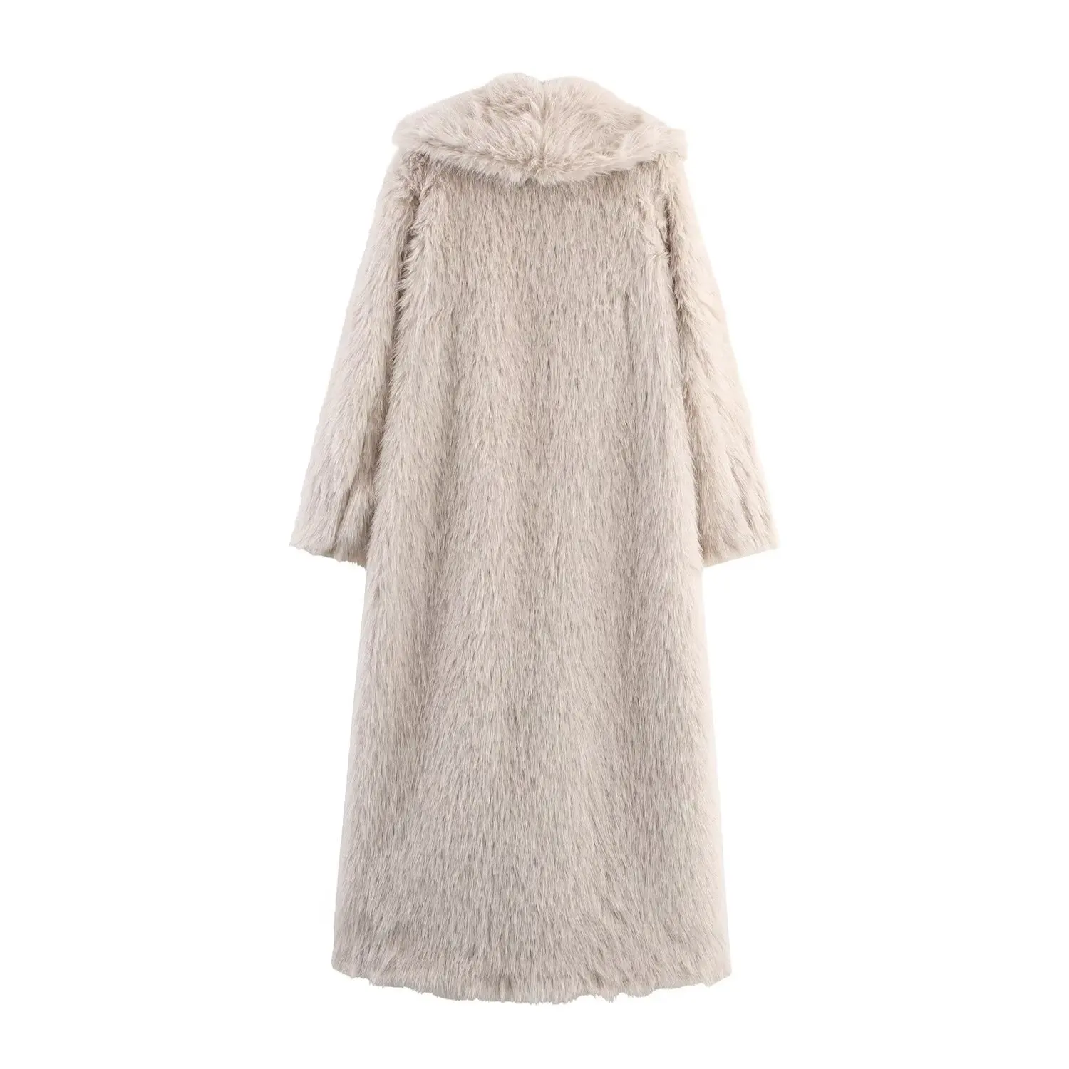 ファッショナブルなロングフェイクファーコート女性の秋の新しいスタイル JNLEAOG エレガントなデザインのアウターウェア女性用ユースコレクション