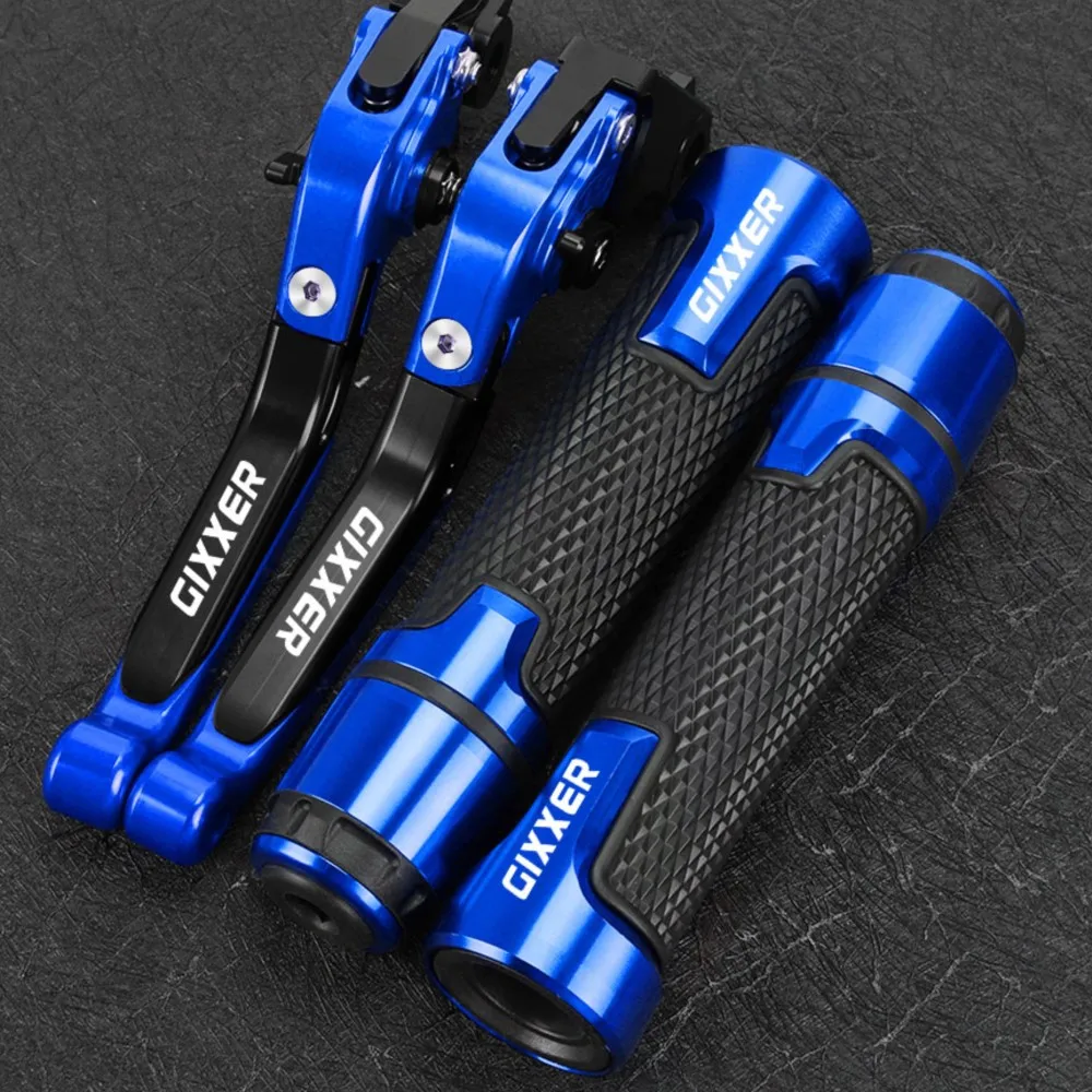 

For Suzuki GIXXER 250 SF 250SF 150 125 2020 2021 2022 2023 Motorcycle Folding Adjustable Brake Clutch Levers Handlebar Grip Ends