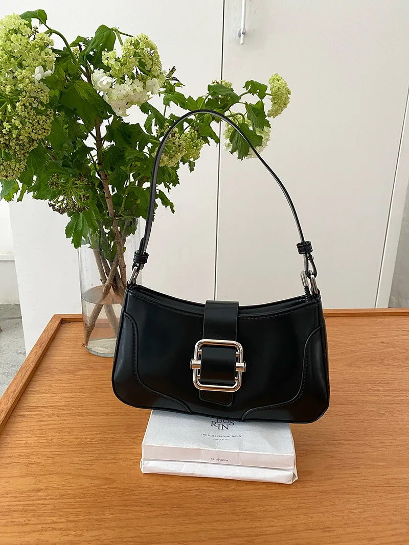 

CGCBAG Fashion Designer Luxury Brand Small Bag For Women High Quality PU Leather Handbags Simple Casual Female Crossbody Bag