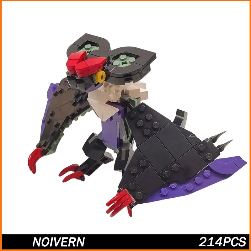 Anime Figure Series Supersonic Black Dragon Building Blocks Kids Toys Cartoon Action Figure Assemble Blocks For Children Model