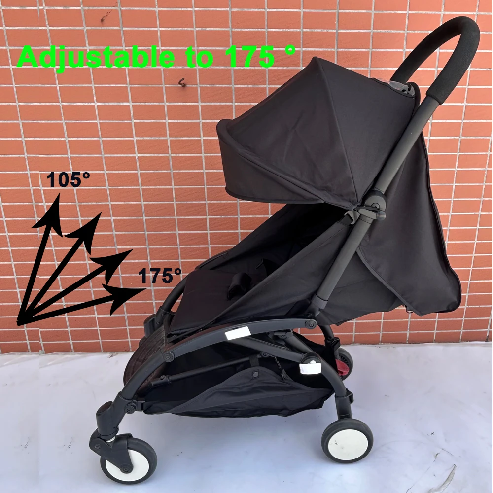 Accessori per passeggini 6 + Kit di ricambio per abbigliamento compatibile con tessuto impermeabile YOYO2-baldacchino per passeggino, cuscino del