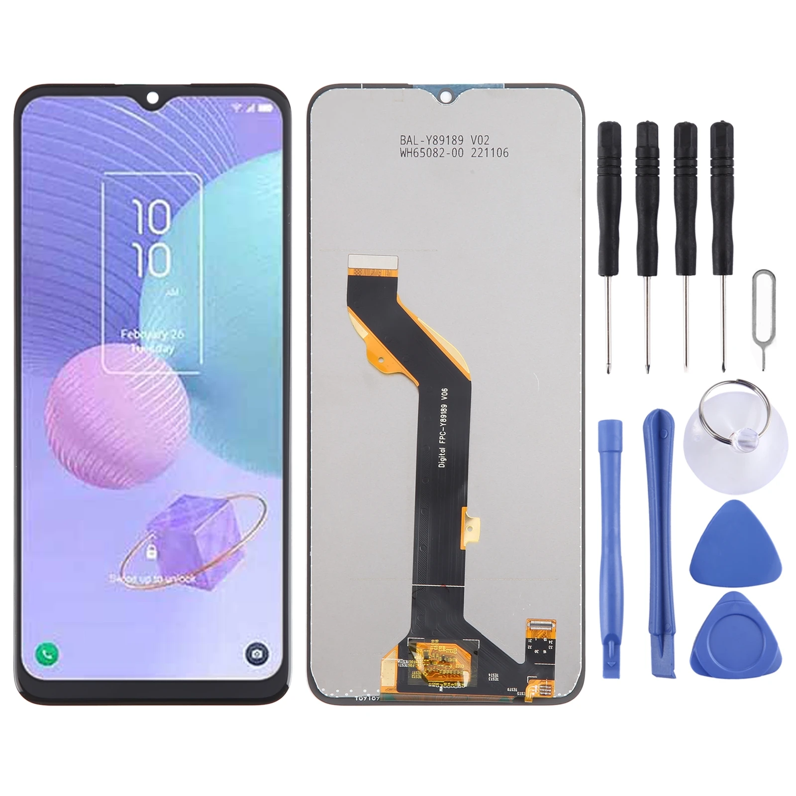 

OEM LCD Screen Repair Part For TCL 405 With Digitizer Full Assembly
