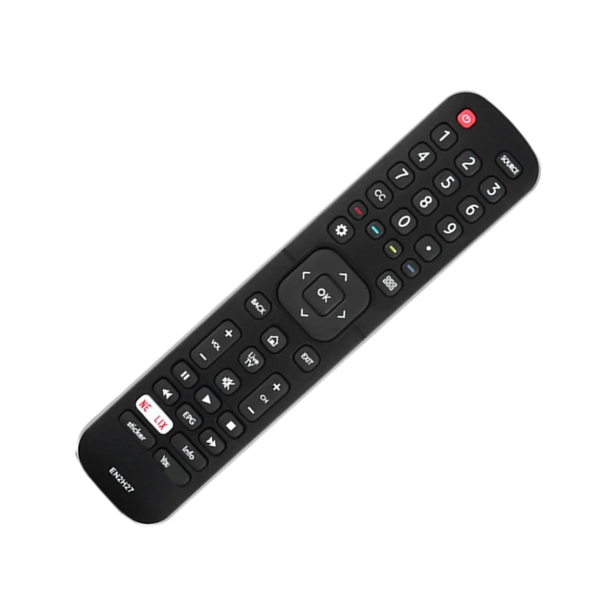 EN2H27 LCD TV Remote Control for Hisense N2A27ST EN2AW27H EN2AG27 Multi-Function Smart TV Remote