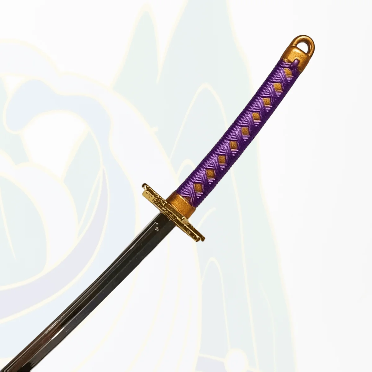 Toushirou – épée Katana en métal, 9.8 pouces, sabre Katana japonais, couteau de samouraï Ninja Original, accessoires de Cosplay, jouet accessoire