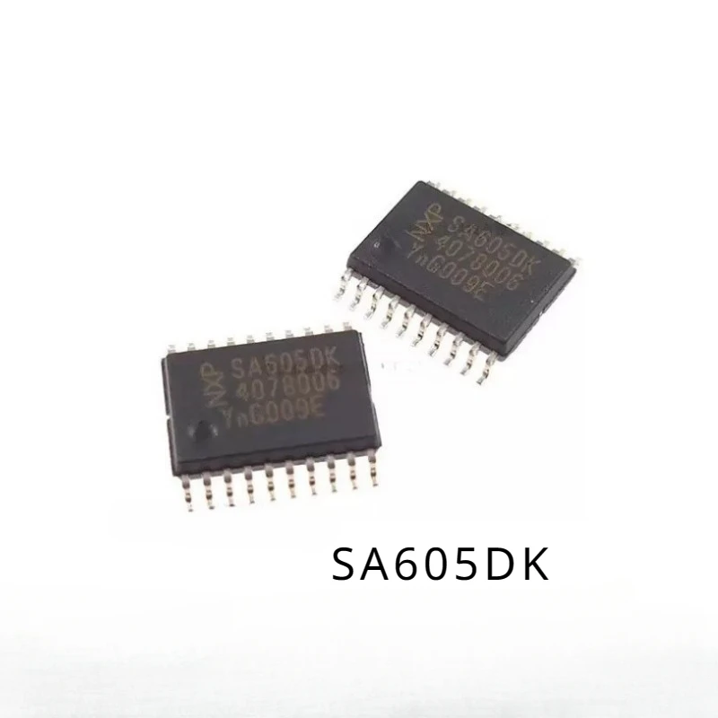 

10pcs/lot IN STOCK New Original SA605DK SA605D SSOP-20-4.4mm SA605 High performance low power mixer FM IF system