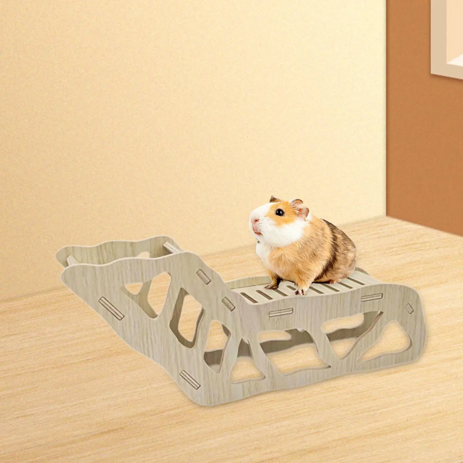 Hamster House Hideouts Cage Decor Hamster Ladder for Mice Small Pets Mouse