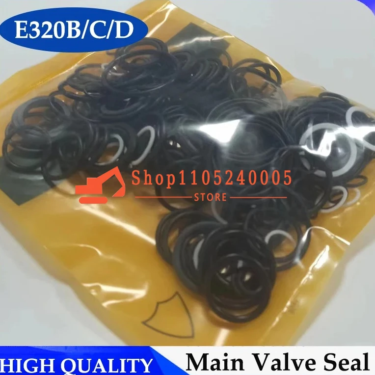 

Control Valve Seal Kit Repair Kits For 320B/C/D Excavator M5X130 E320B E320C E320D