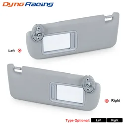 Sun Visor Without Light Left Driver&Right passenger Side For Toyota Camry 2012-2017 Gray 74310-06580, 74320-06610,74320-33F40