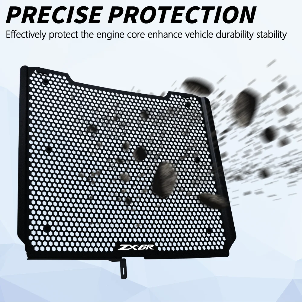 دراجة نارية شبكة المبرد غطاء حماية حماية لكاواساكي نينجا ZX6R ZX-6R ZX6 R ZX636 ZX 6R الأداء 2009-2024 2025