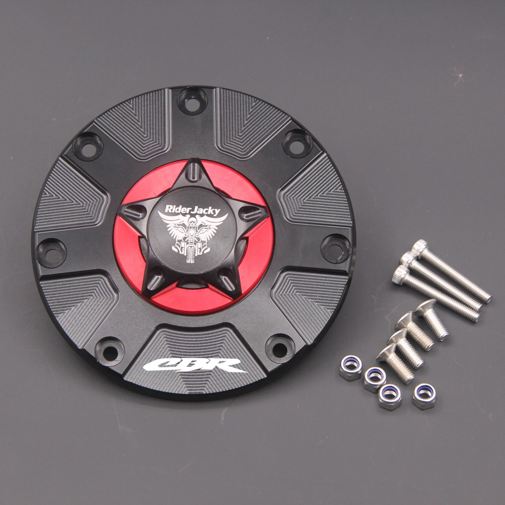 RiderJacky® Keyless For Honda CBR600 F2.F3.F4.F4i 1991-2007 CBR 600 Motorcycle Accessories Fuel Gas Tank Cap Cover