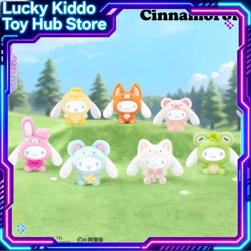 

Оригинальная коллекционная фигурка Toptoy Cinnamoroll Animal Party Series в слепой коробке, кавайная кукла-брелок для сумки, милый декоративный подарок для любителей аниме