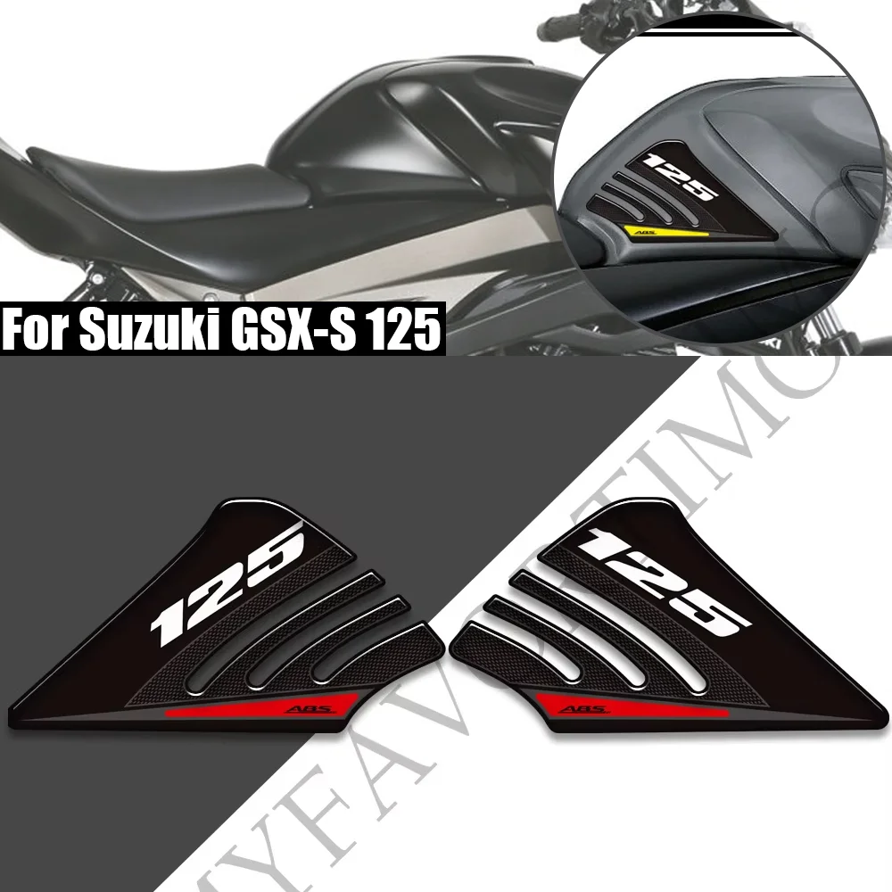 

For GSXS125 Motorcycle Fuel Tank Pad Sticker TankPad Moto Epoxy resin Decals Accessories GSX-S125 GSXS 125