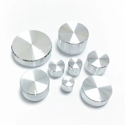 High-end Aluminum Alloy Potentiometer Knob Cap Encoder Volume Control Audio Knob for  6mm Shaft Hole Knob ( D-axis.)