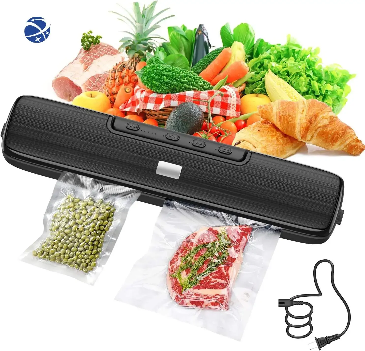 

Mini Vacuum Sealer With Multiple Vacuum Bags Seal & Super Long Sealing Vacuum Sealing Machine