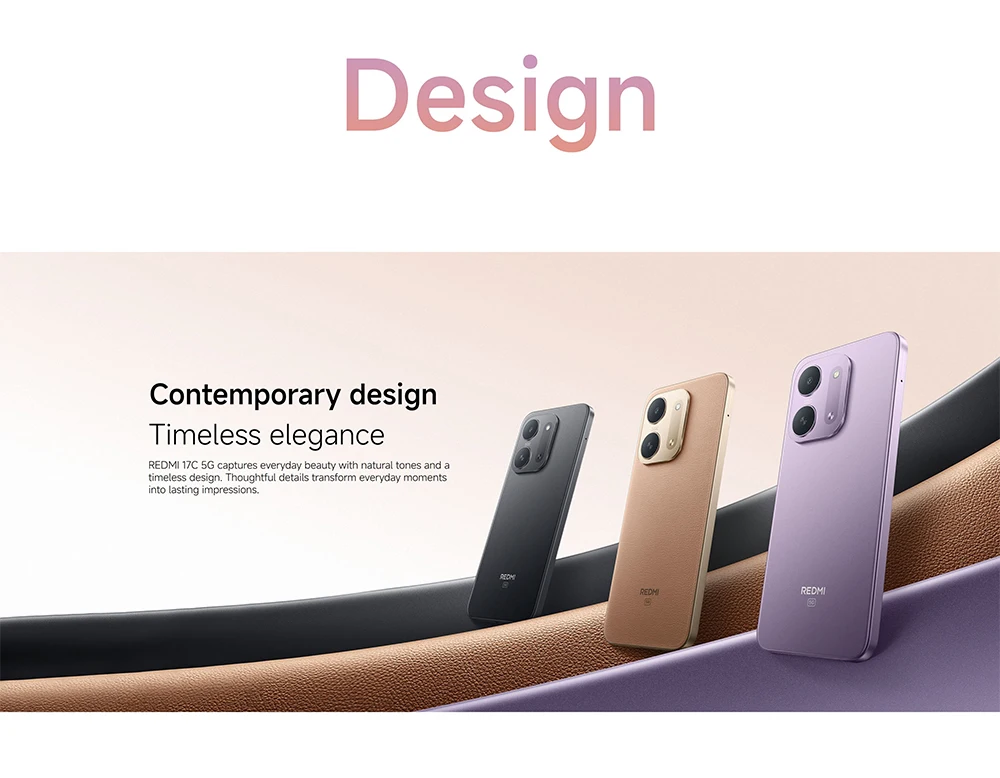 Global Version Redmi 17C 5g Ultra Hd Immersive Smartphone 6.9" 120Hz Display 50Mp Ai Camera System Massive 6000Mah Battery Mobile Phone