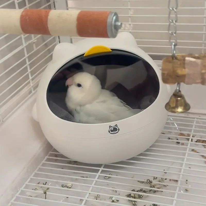 

Птичье гнездо, универсальное гнездо для попугая на все сезоны, пион, мистический ветер, жемчуг, ящик для разведения птиц, яичное гнездо для сна