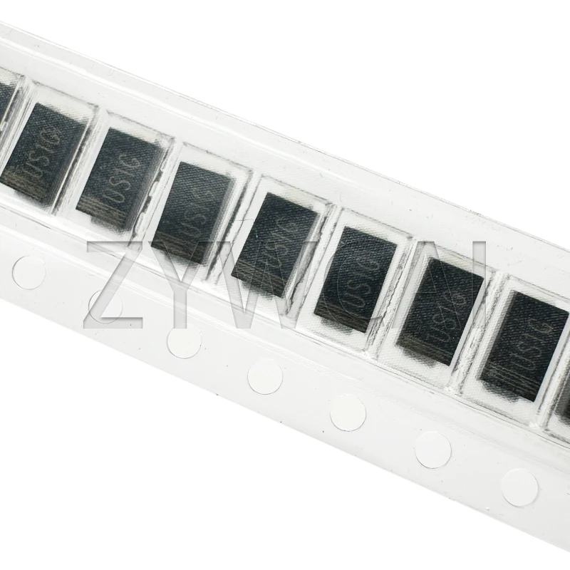 US1G UF4004 HER104 SMA  DO-214AC 1A 400V UG 50PCS ESD TVS Fast Recovery Diode