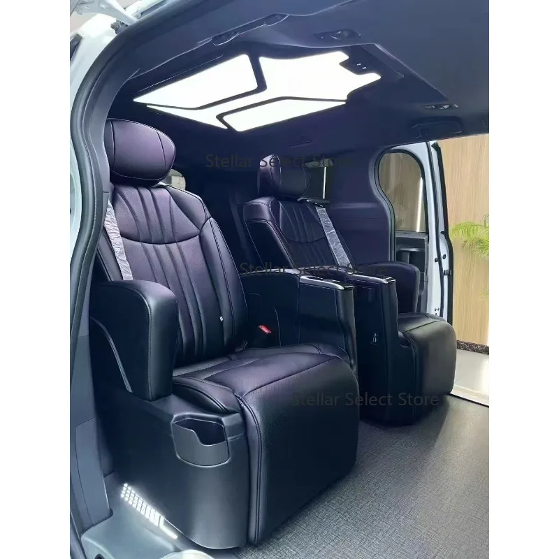 

YLC Auto Accessories Car Interior Upgrade Custom Rv Captains Chairs Leather Seats Van Seat