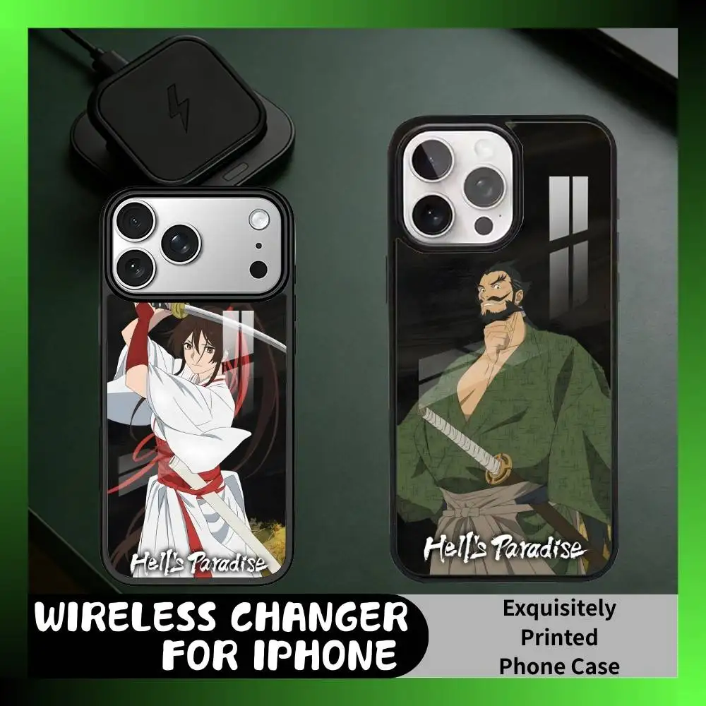 

Чехол для телефона Y-Yamada Asaemon Family для iPhone 17, 16, 15, 14, 13 Plus, Pro Max, магнитный, для беспроводной зарядки Magsafe