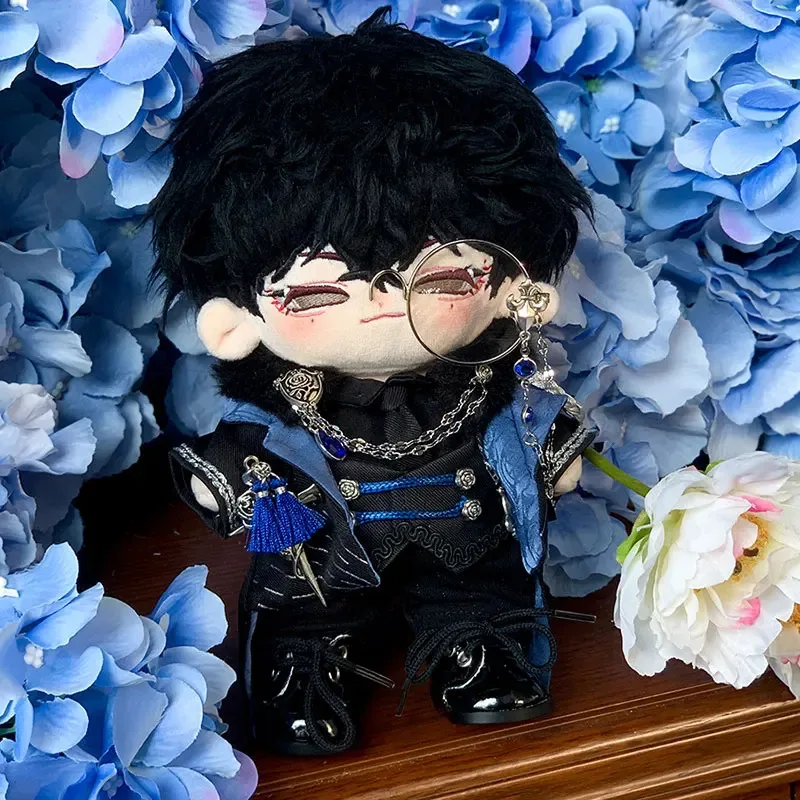 20 سنتيمتر ألعاب من نسيج مخملي ملابس دمى الأحجار الكريمة شهم زي فستان أنيق أفضل قبعة Eunuch مجموعة الرجال والنساء هدايا عيد الميلاد