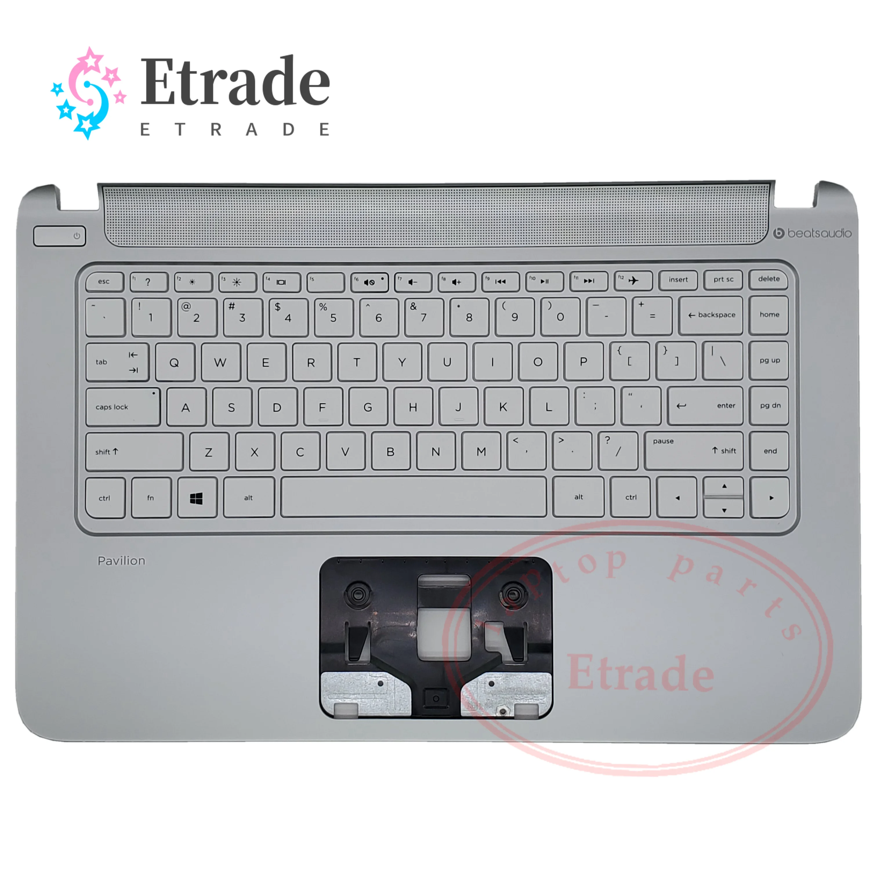 Imagem -05 - Tampa da Caixa Superior com Teclado Palmrest para hp Pavilion 14-v 14z-v000 Tpn-q139 Série 767264201 767263161 Original Novo