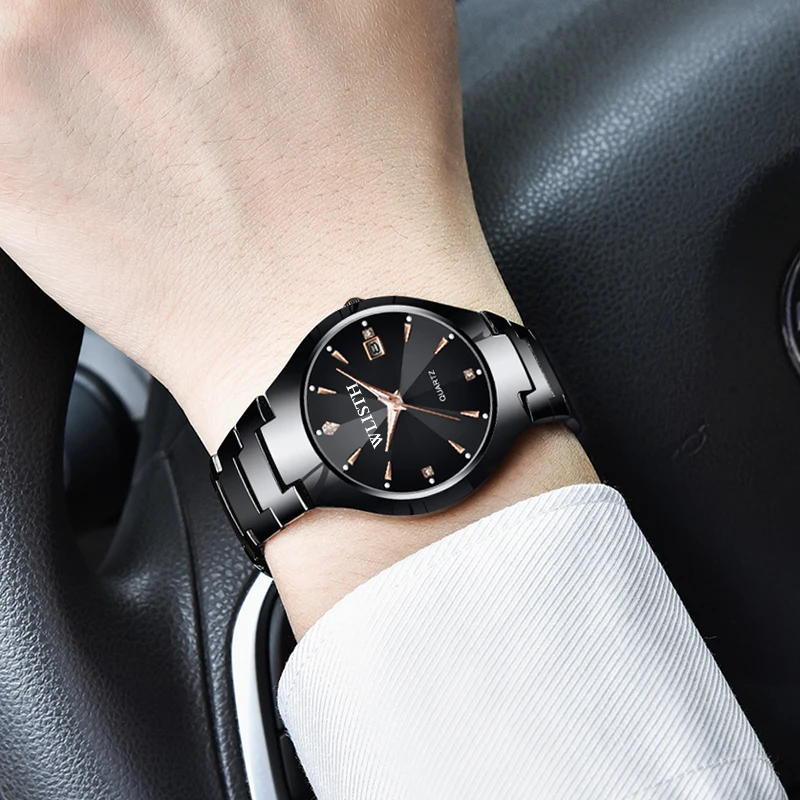 Couple Watches for Lovers Quartz Wristwatch Man Fashion Business Men Watch for Women Watches Waterproof Ladies Watch Reloj Hombr