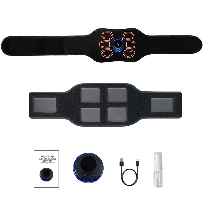 

Waist Abdominal Massager Muscle Toner Abdominal Toning Belt Fitness Training Gear Ab Trainer