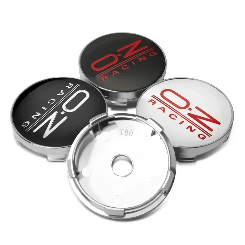 4pcs 60MM Car OZ Racing Logo Styling Wheel Center Hub Caps Sticker Accessorie