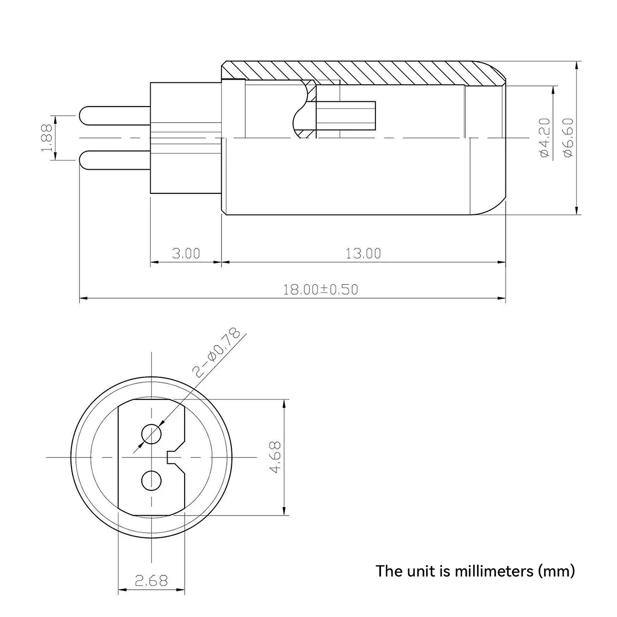 NICEHCK HIFI لتقوم بها بنفسك سماعة ترقية كابل استبدال الملحقات 5N الفضة النقية 0.78 مللي متر 2Pin رمادي البلاستيك موصل تحويل