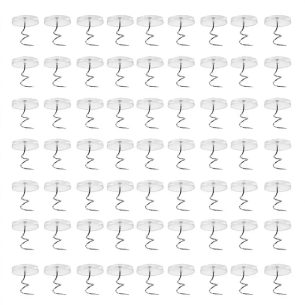 Invisible Twist Pins For Sofa Covers Bed Skirts Furniture Upholstery Clear Head Fabric Fasteners Secure Grips
