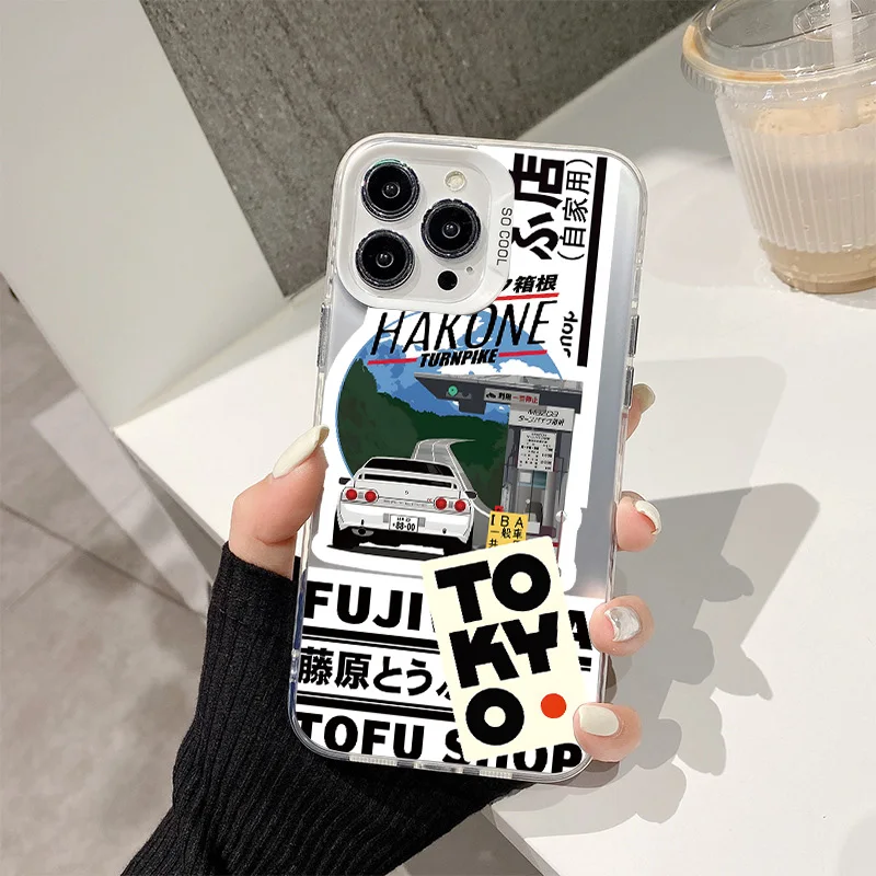 Japanese Art Hakone Phone Case for IPhone 16 15 14 13 12 11 Pro Max X XR XS MAX 8 7 Plus Matte Shockproof Back Cover TPU Shell