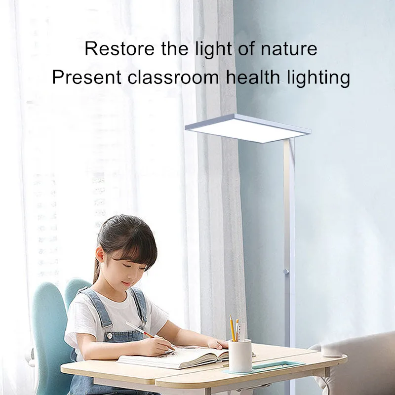 

Full Spectrum Floor Lamp For Children's Learning Desk Reading Lamp Eye Protection LED Piano Road Lamp Vertical Desk Lamp