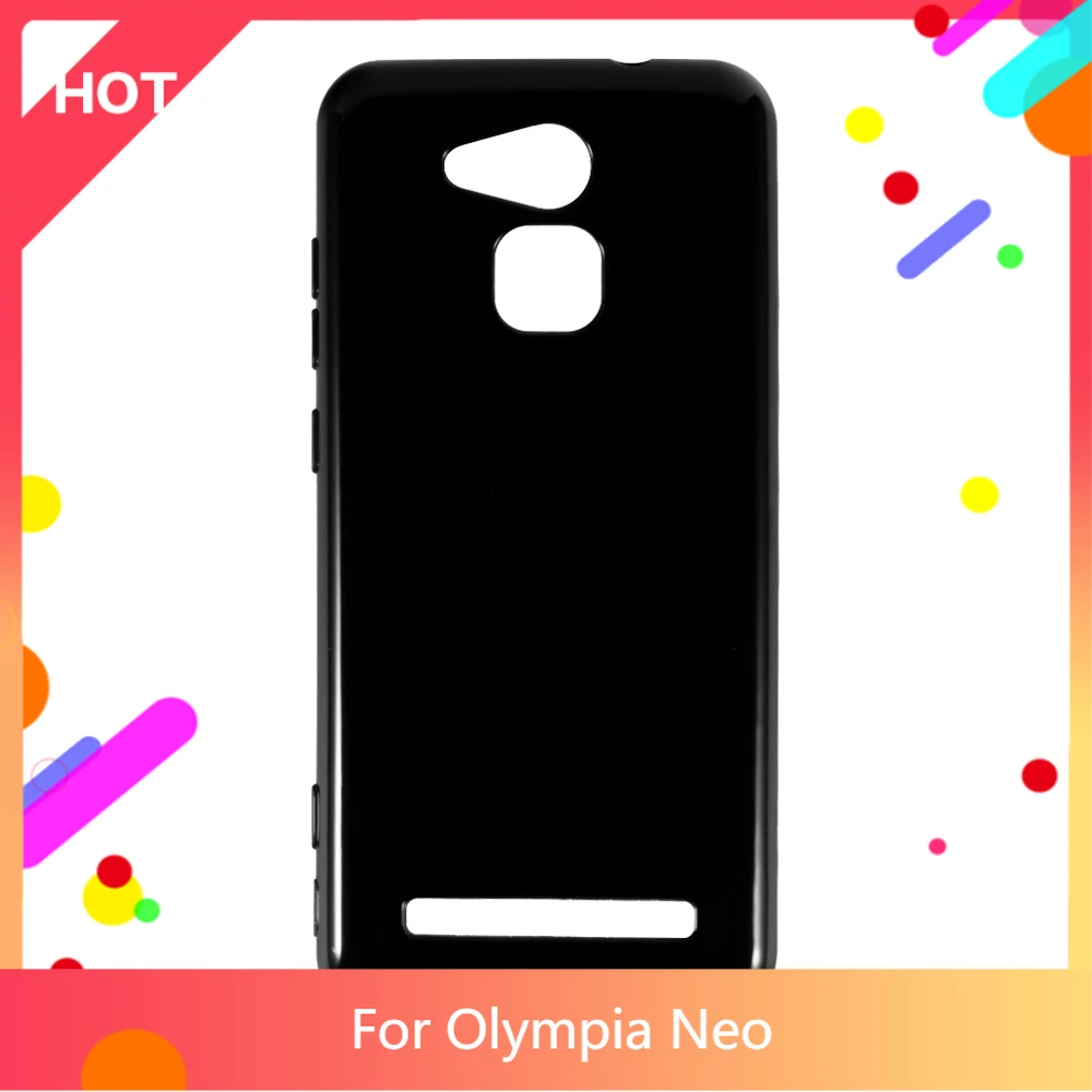 

Case Matte Soft Silicone TPU Back Cover For Olympia Neo Phone Case Slim shockproo