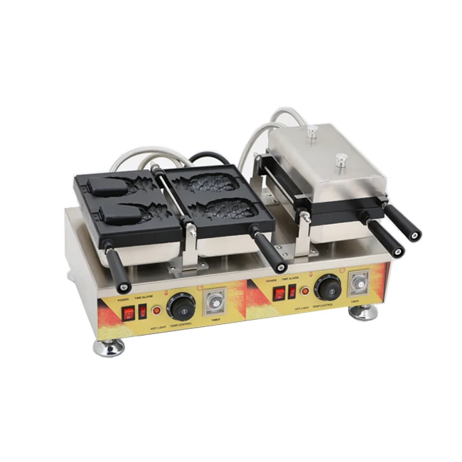 

Fish Egg Waffle Biscuit Cone Automatic Making Maker Machine Taiyaki Maker Electric