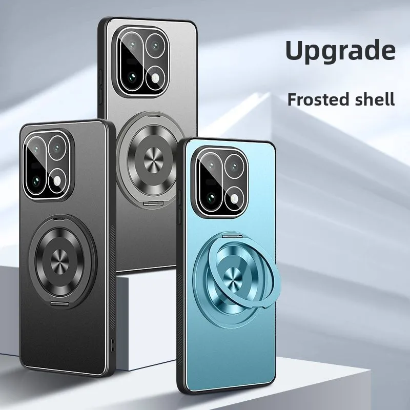 Étui rigide métallique de luxe brillant au toucher glacé pour OnePlus 15R 13R/T 12/R, béquille rotative, caméra en verre, protection Anti-chute Étui rigide métallique de luxe brillant au toucher glacé pour OnePlus 15R 13R/T 12/R, béquille rotative, caméra en verre, protection Anti-chute