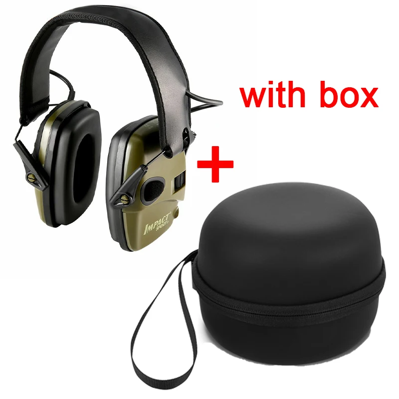 

NEW Outdoor Electronic damper sports shooting Earmuff impact Anti-noise Headset for howard leight