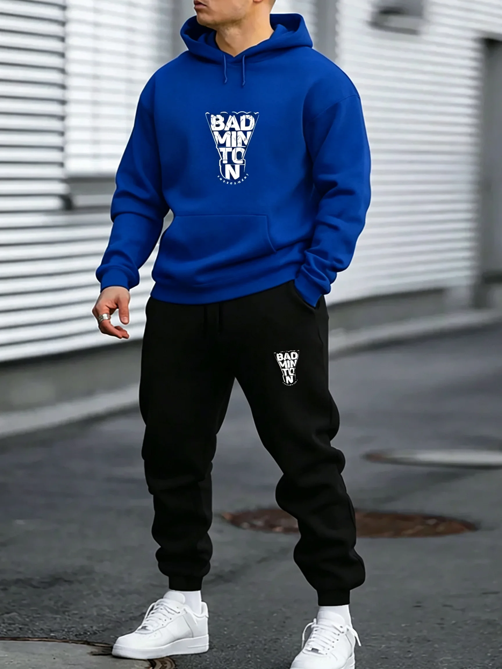 Men's Polyester Printed Sweats - Streetwear Hoodie 评论和价格
