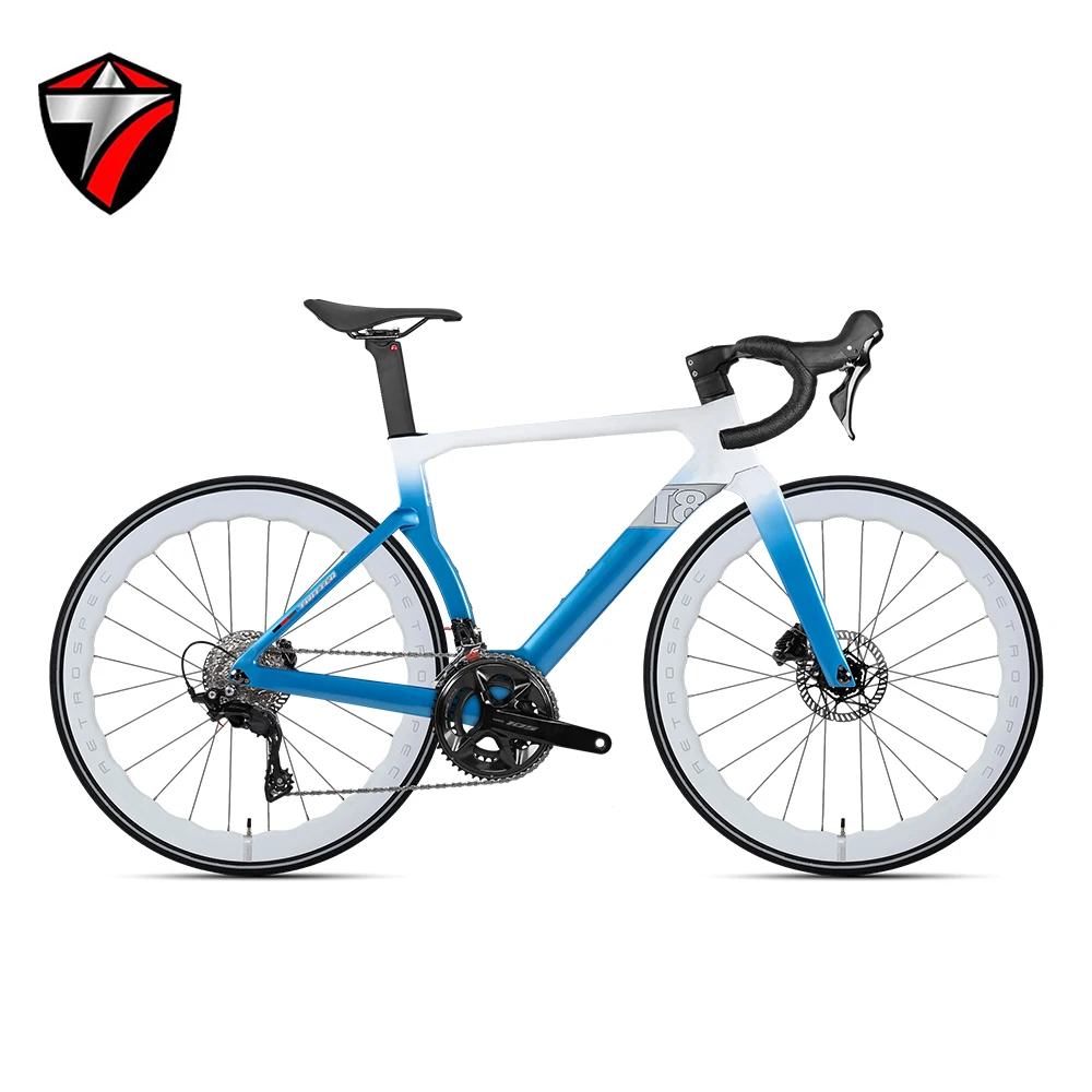 AliExpress TWITTER T8PRO105R7120 24S Carbon Bike Road Hydraulic Disc Brake Caliper Road Bike Full Internal Cable Unisex Adult Bicycle
