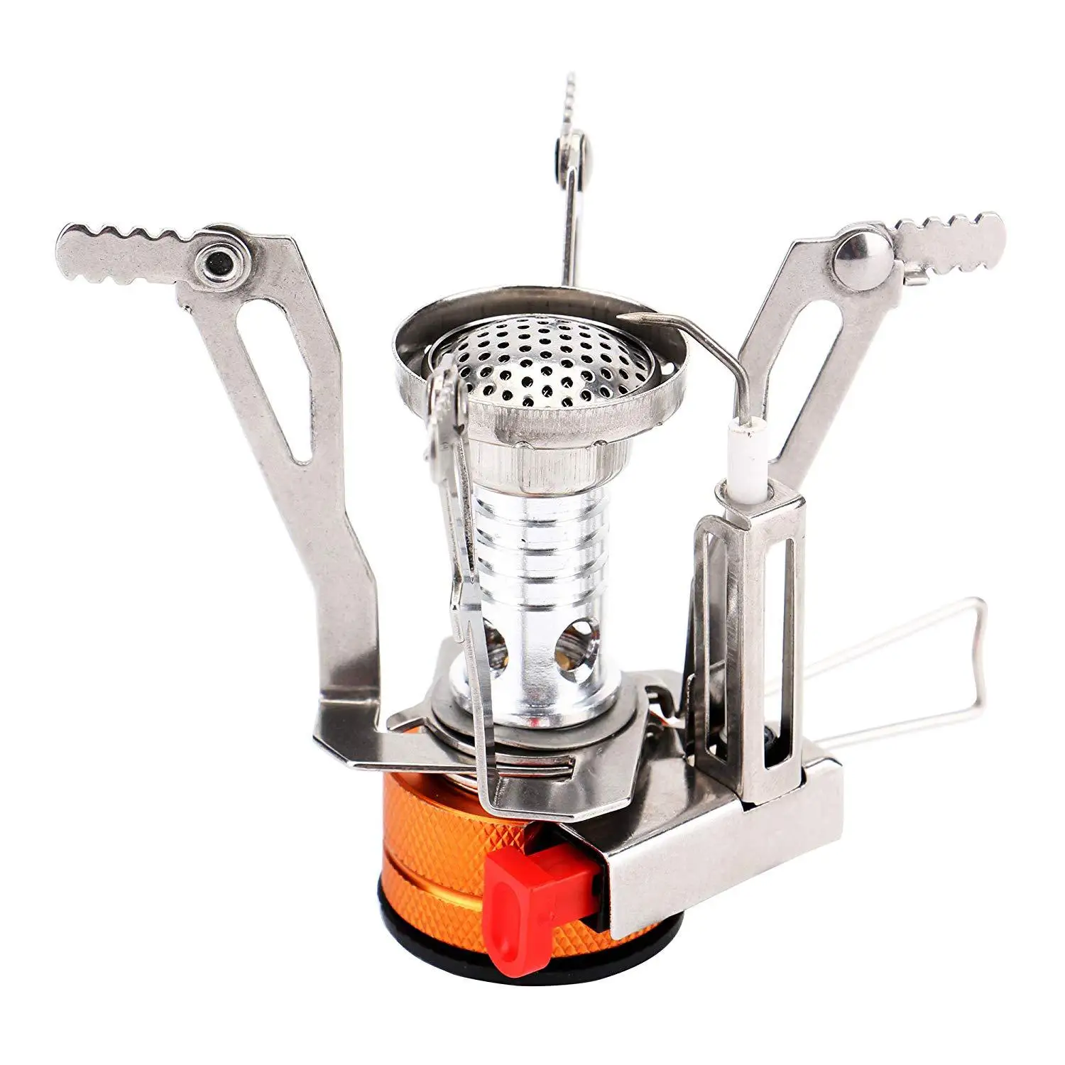 

Outdoor camping mini stove - integrated type with electronic ignition - portable picnic stove set