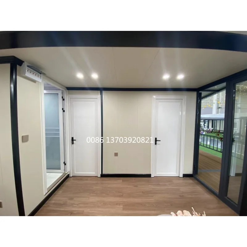 Mobile Home Maison mobile 20 pieds avec assemblage de cas mobiles