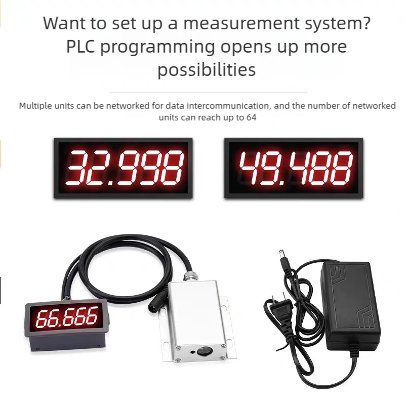 Picture 3: The Analog Quantity Of The Laser Distance Sensor Is Equipped With A Display Screen Which Shows The Real-Time Data Output