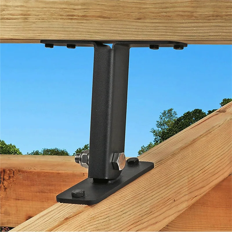 COFA-Patio Kit staffe per pergola per carichi pesanti Staffe per rialzo per tetto per pergola in acciaio inossidabile 304 regolabili
