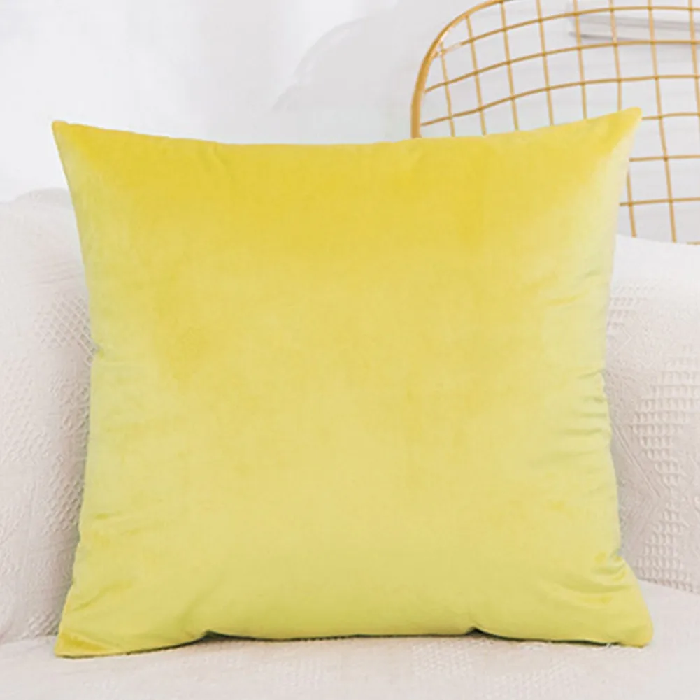 Funda de almohada de 40cm X 40cm, 40x40cm, lino y algodón, decoración del hogar, paquete al aire libre de 2 almohadas, sofá de terciopelo de alta calidad