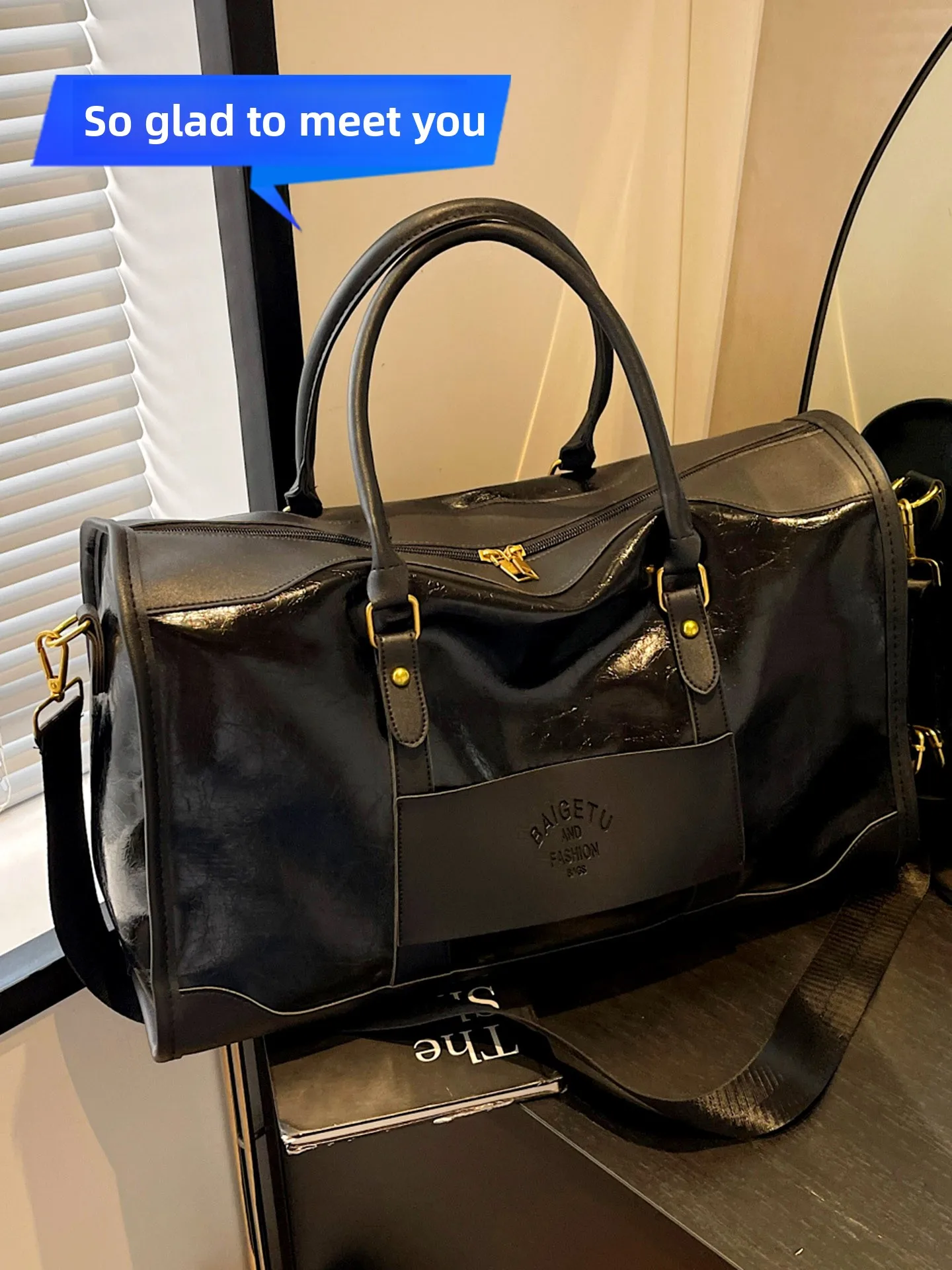 unisex-large-capacity-travel-bag-handbag-shoulder-bag-crossbody-bag-lightweight-outdoor-leisure-fashion-pu-leather-bag