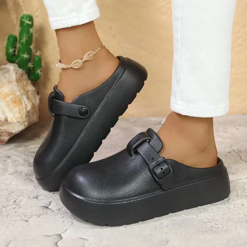

Women Slippers Summer Retro Cork Clogs Slippers Fashion Mules Shoes with Arch Support Unisex Classic Sandals Home Slides Women