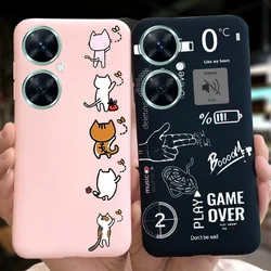 Cute Jelly Phone Case For Huawei Nova 11i 2023 Fashion Candy Color Soft Silicon Back Cover Bumper For Huawei Nova11i MAO-LX9 4G