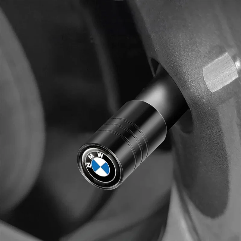 4 قطعة/مجموعة سيارة عجلة الاطارات صمام قبعات الهواء الجذعية الإطارات التوصيل اكسسوارات لسيارات BMW E36 E39 E46 E60 E90 F10 F30 G20 G21 G30 G11 F15 X5